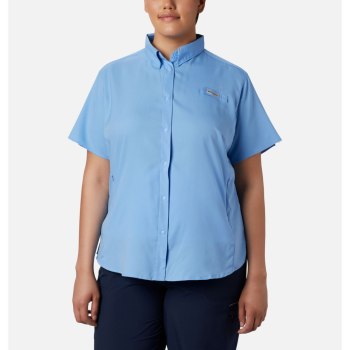 Dámské Košile Columbia PFG Tamiami II Short Sleeve Plus Size Bílé HBGJVC801